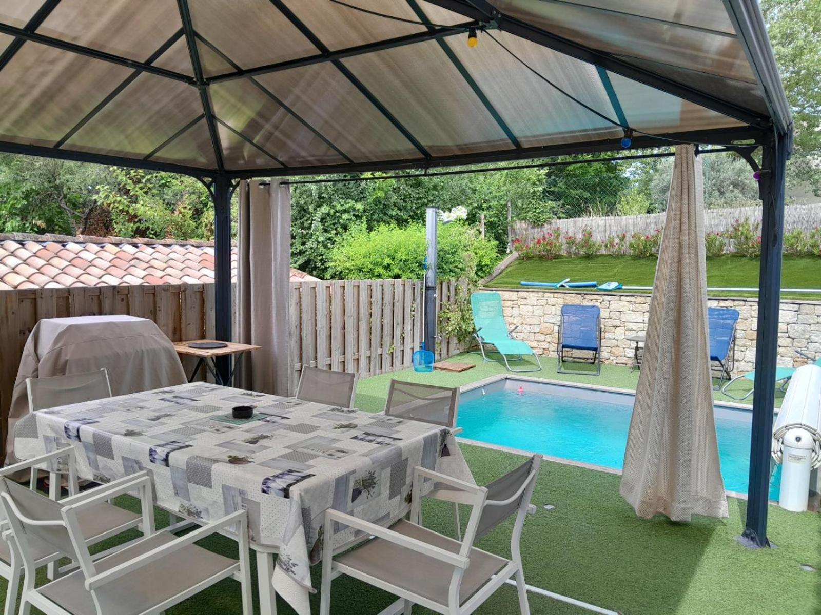 Villa Au Pied Du Ventoux Mormoiron Zewnętrze zdjęcie